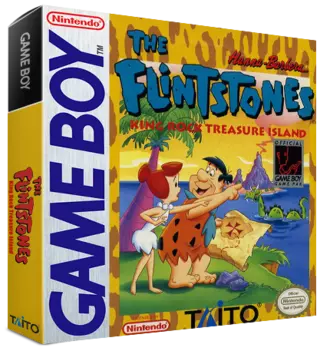 jeu Flintstones, The - King Rock Treasure Island